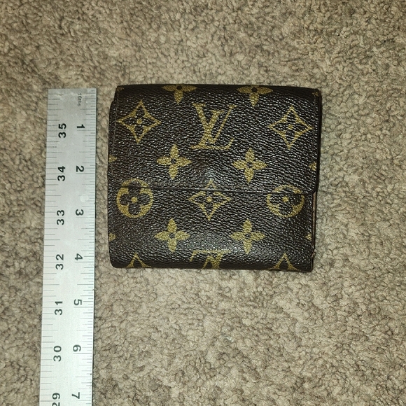 Louis Vuitton Gold and Brown Monogram Wallet - Picture 3 of 11